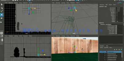 Maya虚拟摄像机工具使用技术视频教程(图4)