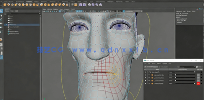 Maya角色面部表情绑定动画大师级视频教程(图4)
