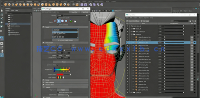 Maya角色面部表情绑定动画大师级视频教程(图7)