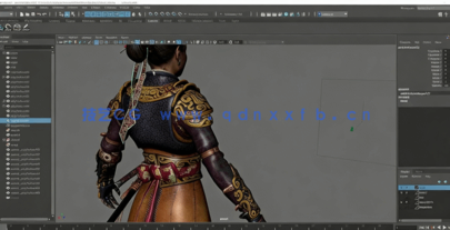 Maya游戏角色骨骼绑定装配核心技术训练频教程(图3)
