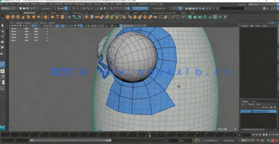 Maya可爱小怪物建模与渲染技术视频教程(图7)