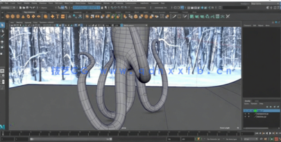 Maya可爱小怪物建模与渲染技术视频教程(图2)