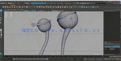 Maya可爱小怪物建模与渲染技术视频教程(图3)