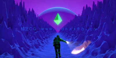 Maya宇航员外星行走科幻循环动画制作视频教程(图5)