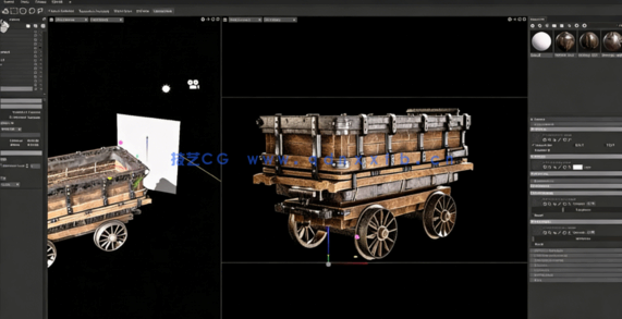 Blender矿车完整建模实例制作工作流程视频教程(图6)