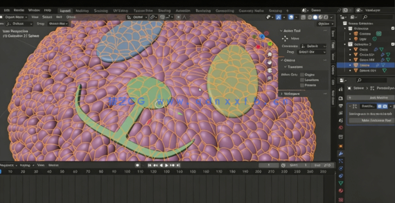 Blender熊猫便当模型制作工作流程视频教程(图2)