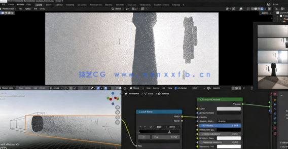 Blender电影《沙丘》飞船穿梭行星视效制作视频教程第二季(图4)