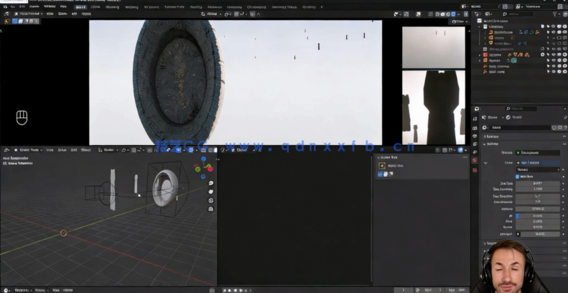 Blender电影《沙丘》飞船穿梭行星视效制作视频教程第二季(图5)