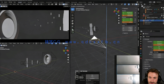 Blender电影《沙丘》飞船穿梭行星视效制作视频教程第二季(图6)