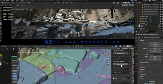 Blender 3D概念艺术环境氛围创作视频教程(图5)