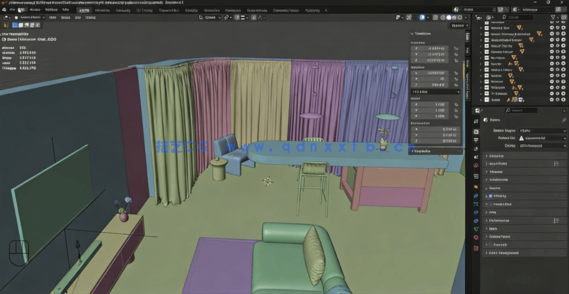 Blender室内设计建筑可视化训练视频教程(图2)