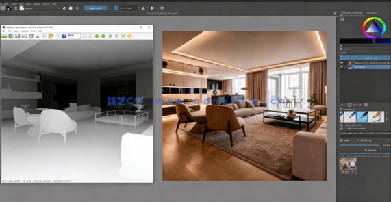 Blender与StableDiffusion建筑可视化AI生图技术视频教程(图3)