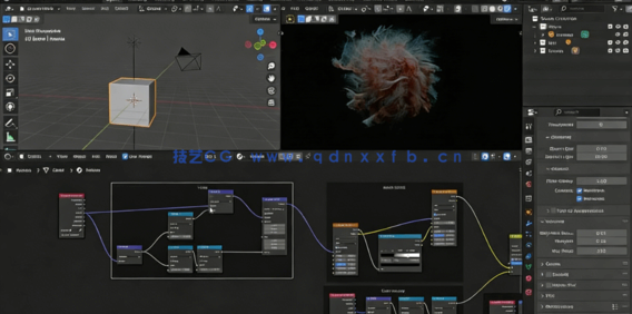 Blender逼真宇宙星云场景实例制作视频教程(图3)