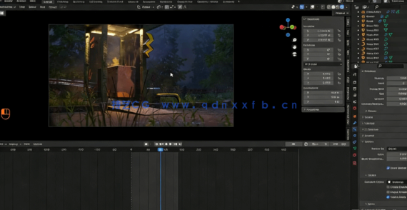 Blender创意动画短片项目制作流程视频教程(图4)