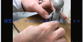 吉卜力风格人物雕塑雕刻制作大师级视频教程(图1)