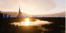 SpeedTree与UE5制作逼真树叶草丛视频教程(图2)