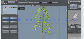 SpeedTree游戏树叶模型完整制作流程视频教程(图1)