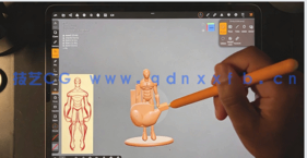 Nomad Sculpt蜘蛛侠角色完整3D建模设计视频教程(图2)