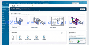 Solid Edge CAD工程设计全面核心技术训练视频教程(图1)