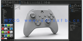 KeyShot微软游戏机Xbox手柄逼真产品可视化渲染视频教程(图2)