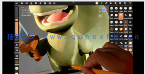 Nomad Sculpt从2D草图到3D模型角色制作视频教程(图4)