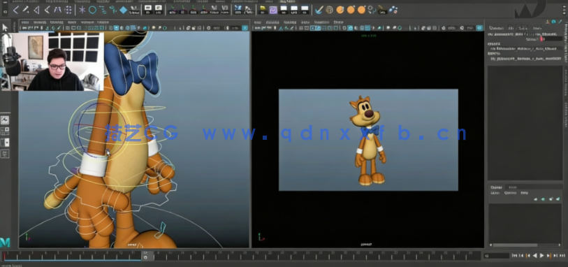Maya角色动力学动画基础技能训练视频教程(图1)