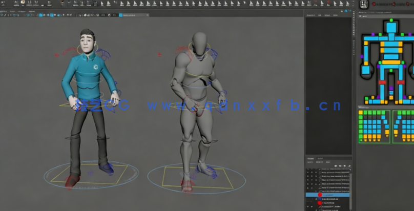 Maya角色关键帧动画完整训练大师班视频教程(图1)
