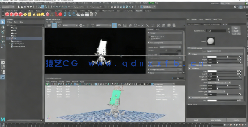 MAYA逼真硬体表面渲染过程技术视频教程(图3)