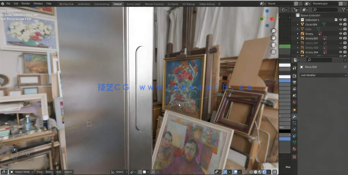  Blender苹果手机iPhone 14 Pro建模与渲染视频教程(图4)