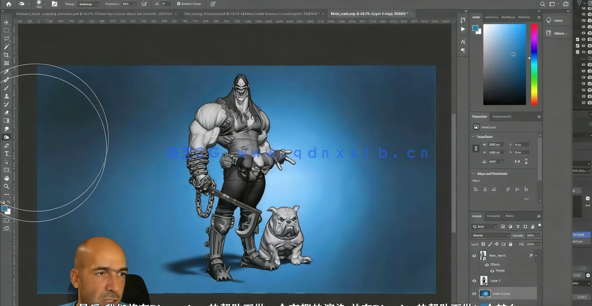 Blender暴狼罗伯DC动漫反英雄角色完整制作视频教程 (图4)
