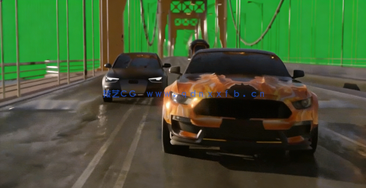 Blender中制作电影级汽车追逐短片动画视频教程 (图5)