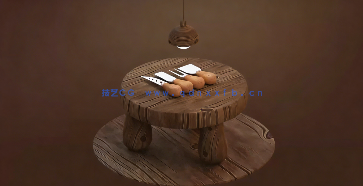 Blender卡通低多边形酒店建模制作流程视频教程(图5)