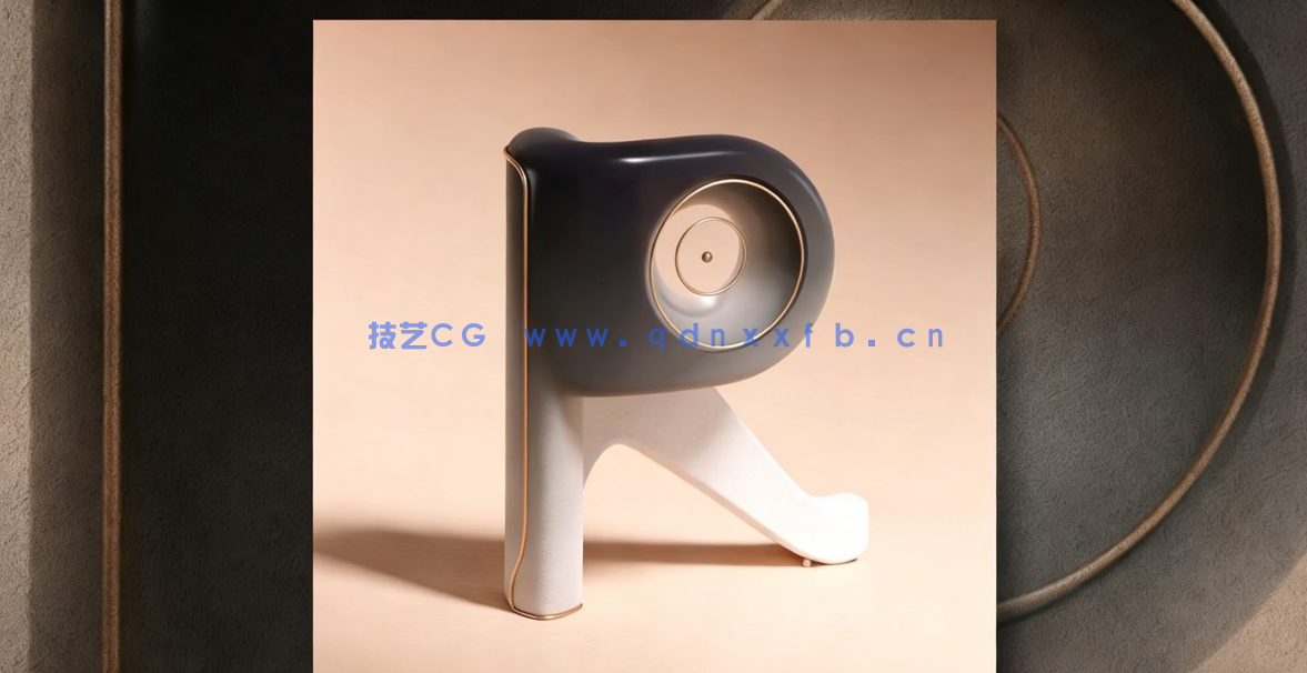 Blender 3D字母数字原创概念艺术设计视频课程 (图5)