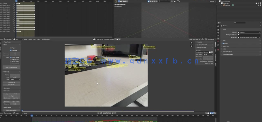 Blender视觉特效VFX运动追踪CGI技术视频课程(图3)