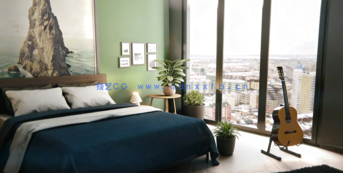 Blender室内设计与逼真可视化初学者入门训练视频教程(图3)