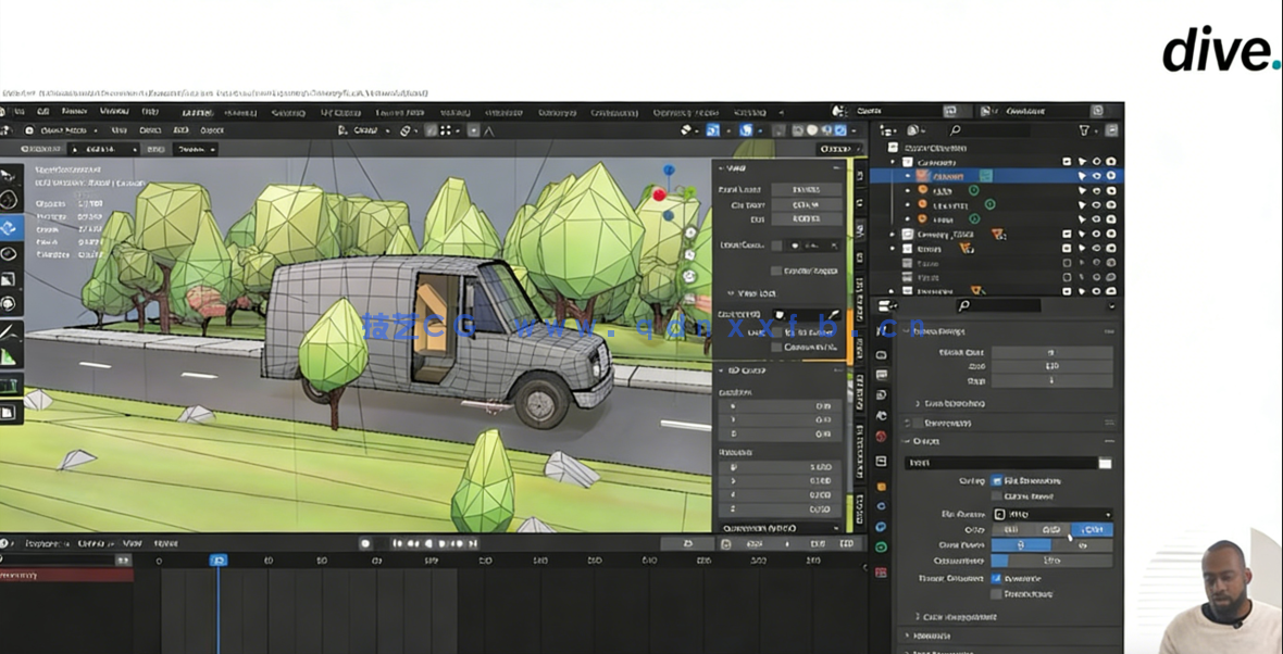 Blender让模型具有生命力艺术创作视频教程(图4)