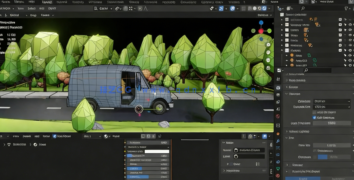 Blender让模型具有生命力艺术创作视频教程(图5)