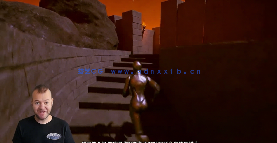 Blender和UE5暗黑地牢风格模块化RPG游戏制作视频(图3)