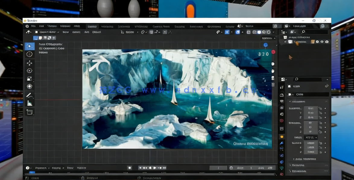 Blender 3.2完全保姆式自学训练视频课程 (图3)