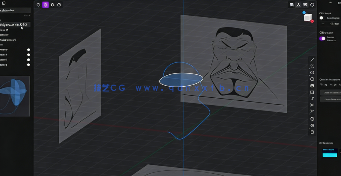 Blender泰森人物雕刻建模完整制作流程视频教程(图3)