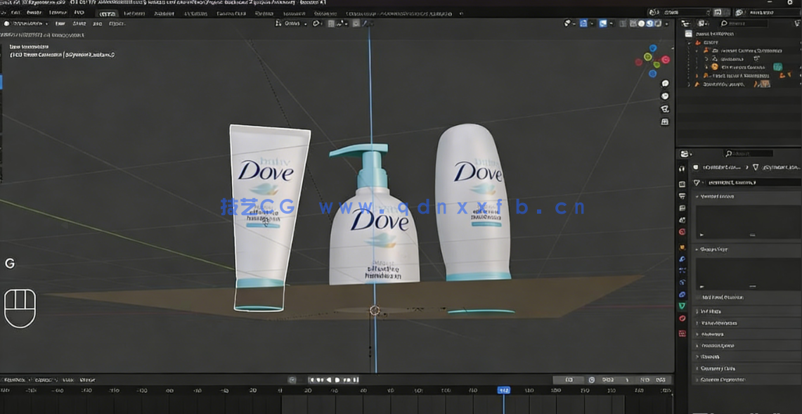 Blender与AE商业广告CGI特效制作流程视频教程(图2)
