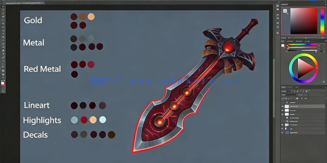 Blender手绘风格环境透视图设计完整工作流程视频教程(图6)