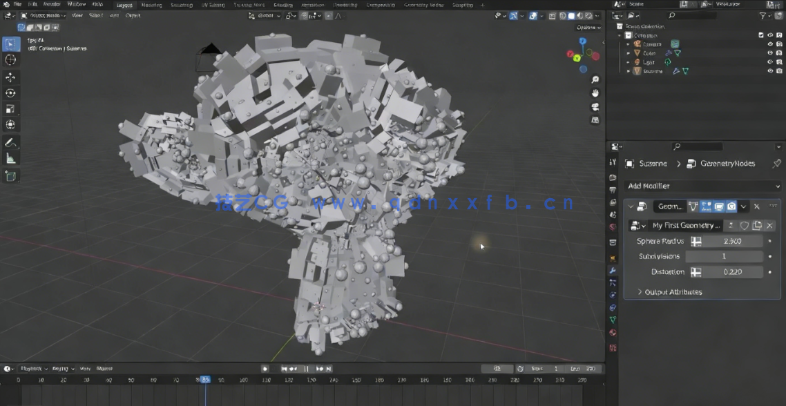 Blender 3D建模与动画初学者入门技术视频教程(图5)