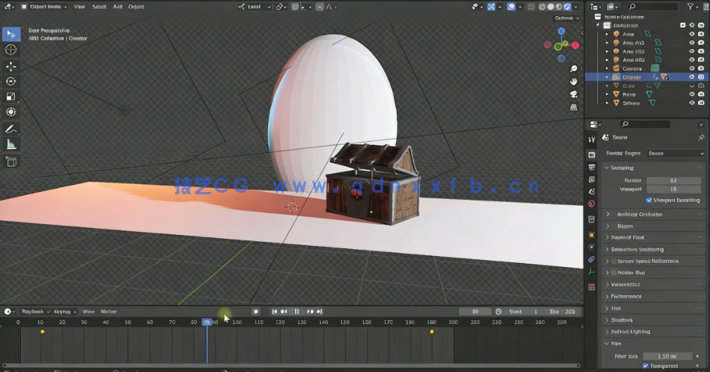 Blender 3D建模与动画初学者入门技术视频教程(图4)