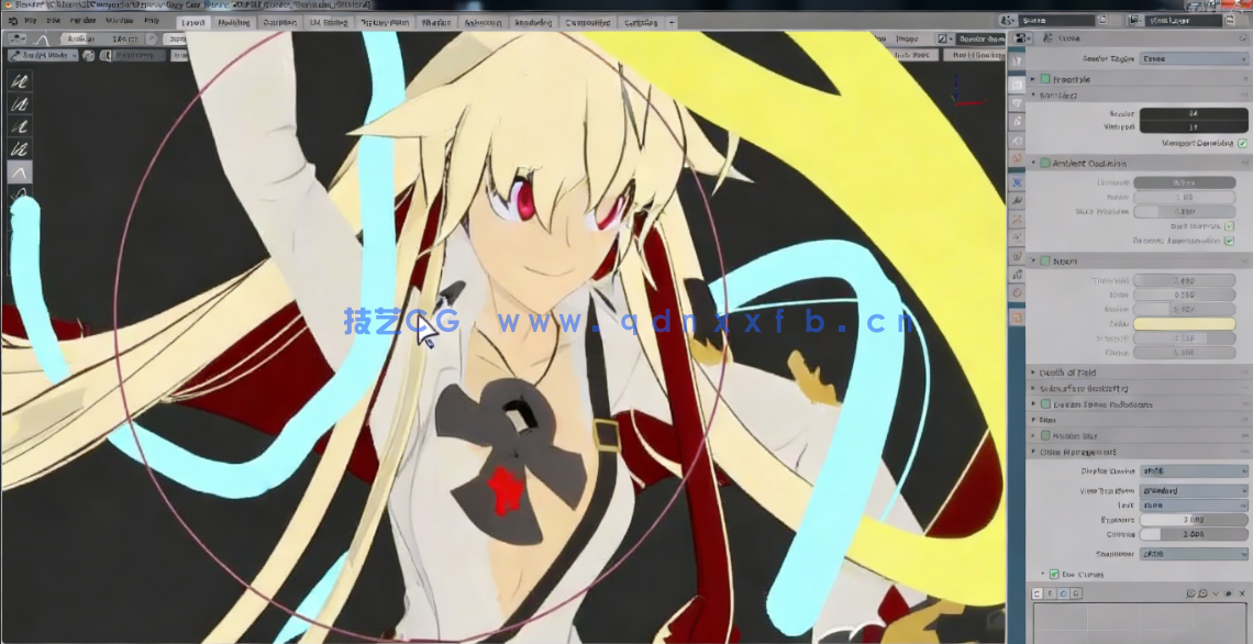 Blender中Eevee《罪恶装备》游戏渲染风格制作视频教程(图4)