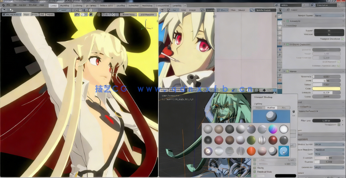 Blender中Eevee《罪恶装备》游戏渲染风格制作视频教程(图6)
