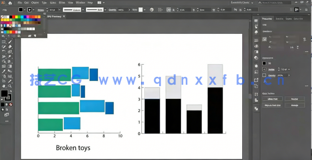  Illustrator创建各种类型信息图表过程技术视频教程(图5)