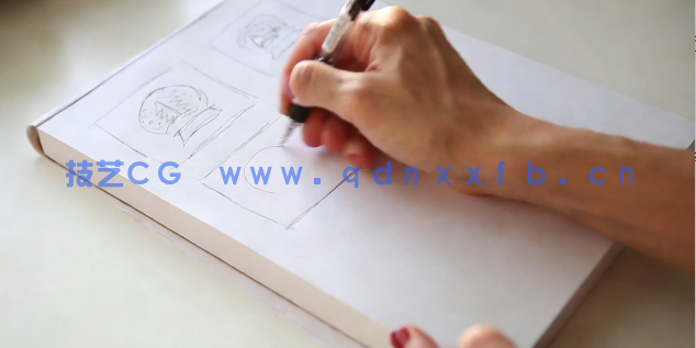 圣诞节雪球摆件数字绘画AI及PS后期动画处理(图5)