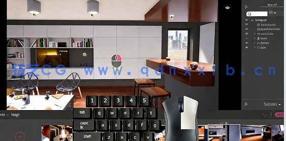 Twinmotion逼真室内设计效果制作视频教程(图2)