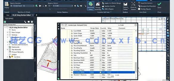 【中文字幕】Autodesk Civil 3D 2023土木工程核心技术训练视频教程(图5)